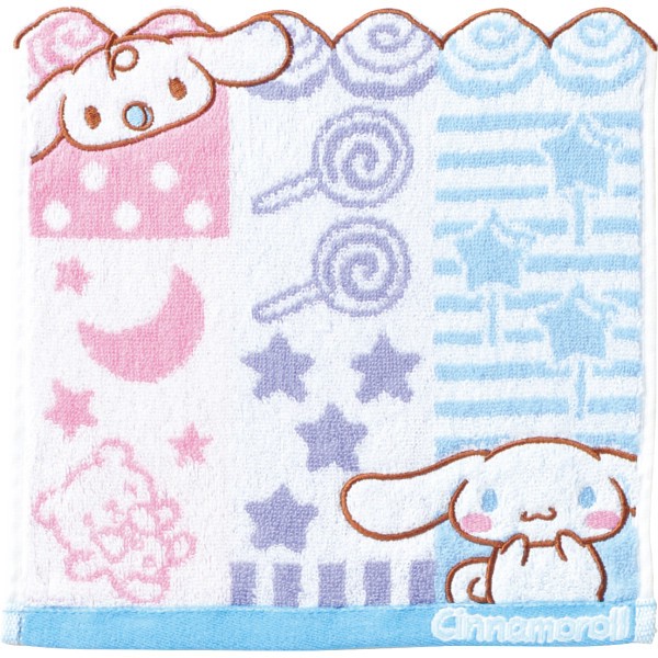 御祝.お返し,引出物,記念品は:サンリオキャラクターズ　シャンブル　ミニタオル シナモロール　シャンブル 3005049400