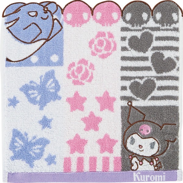 御祝.お返し,引出物,記念品は:サンリオキャラクターズ　シャンブル　ミニタオル クロミ　シャンブル 3005053500