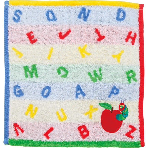 御祝.お返し,引出物,記念品は:はらぺこあおむし　タオルハンカチ スタディ PL409100