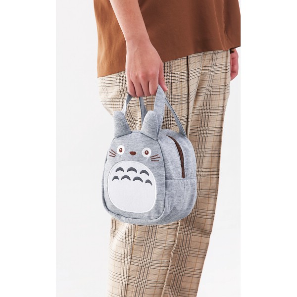 御祝.お返し,引出物,記念品は:となりのトトロ　スエット素材ダイカットバック トトロ KNBD1 ﾄﾄﾛ 