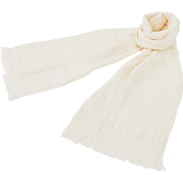 御祝.お返し,引出物,記念品は:たおるマフラー（ＢＯＸ入り） 生成 GWｰ1000ｰ6