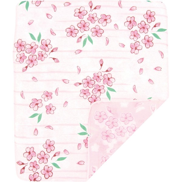 御祝.お返し,引出物,記念品は:くろちく　両面ガーゼハンカチ 桜香 42412406