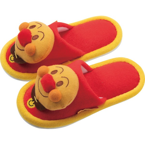 御祝.お返し,引出物,記念品は:アンパンマン　子供外縫いパイルマスコット レッド 240218  