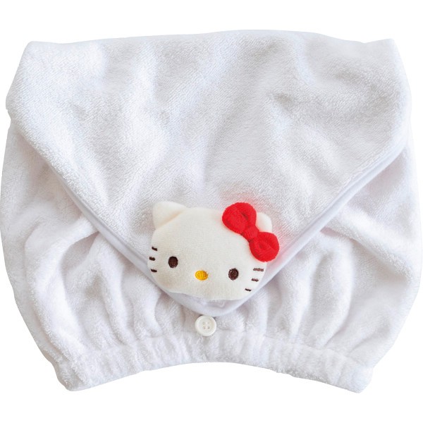 御祝.お返し,引出物,記念品は:サンリオキャラクターズ　ヘアキャップ ハローキティ 74557