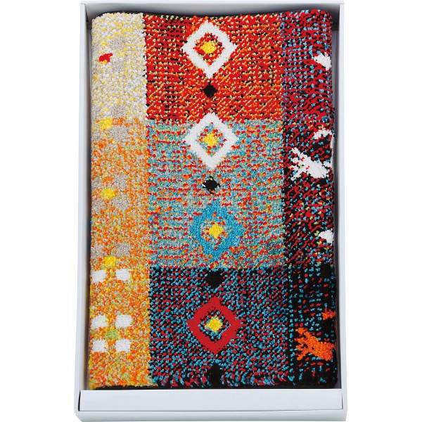 御祝.お返し,引出物,記念品は:トルコ製ウィルトン玄関マット　ギャベ柄 ﾌｫﾘｱRE5080