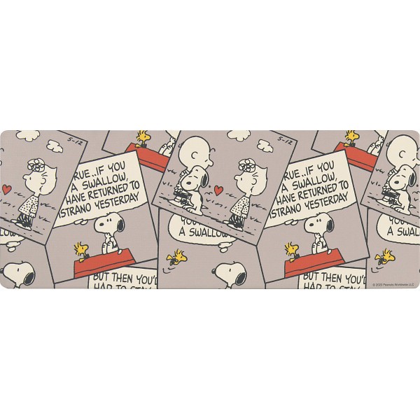 御祝.お返し,引出物,記念品は:ピーナッツ　ＰＶＣロングマット（１２０ｃｍ） キュートコミック 720619