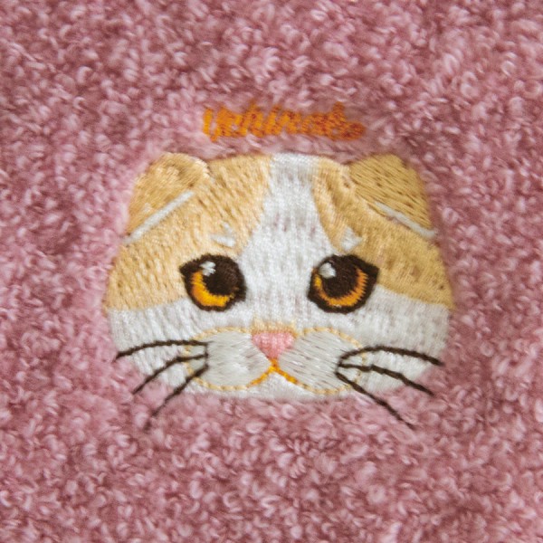 御祝.お返し,引出物,記念品は:Ｕｃｈｉｎｏｋｏ　ｍａｔｅ　コットンハンカチ スコティッシュフォールド UNS-1208