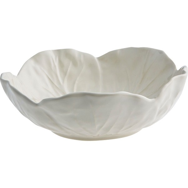 御祝.お返し,引出物,記念品は:ボルダロ・ピニェイロ　ボウル キャベツホワイト LBP011378W