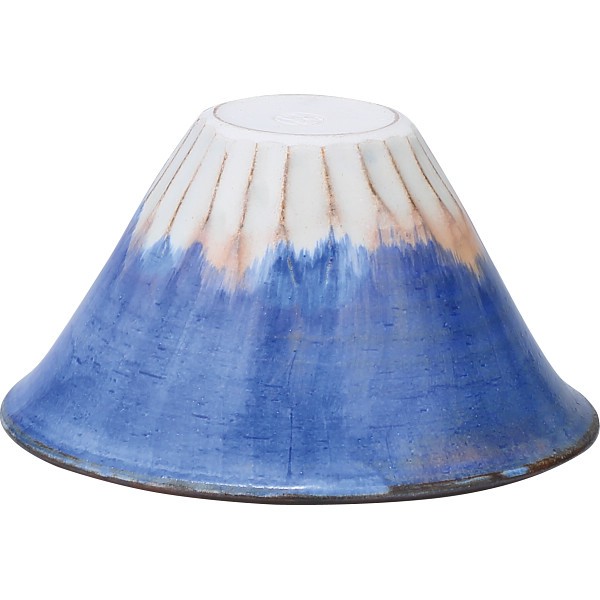 御祝.お返し,引出物,記念品は:清水焼　青赤富士　ペア小鉢 BSA972