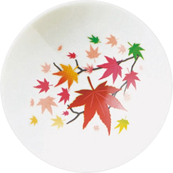 御祝.お返し,引出物,記念品は:冷感　白平盃ペアセット 紅葉 J0100-016-00