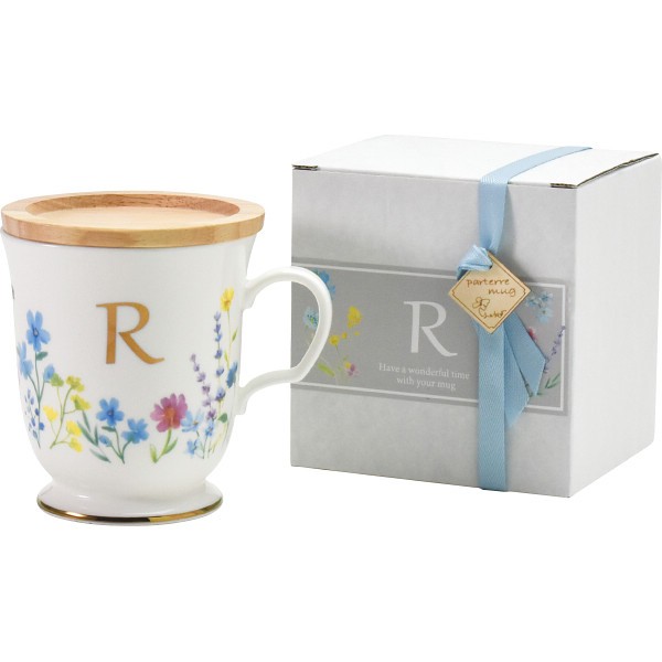 御祝.お返し,引出物,記念品は:パルテール　イニシャルマグ Ｒ 112105