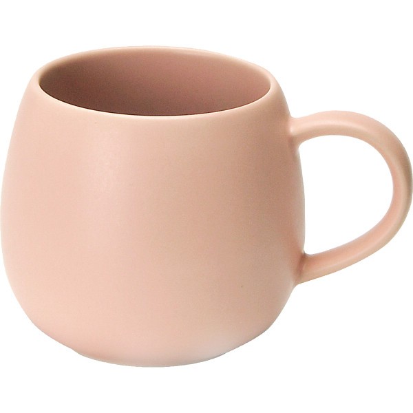御祝.お返し,引出物,記念品は:ぽってりカフェ　マグカップ ベビーピンク PT-002