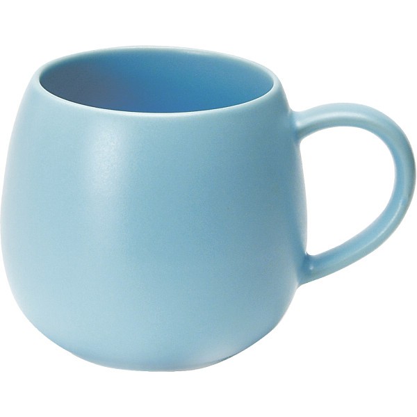 御祝.お返し,引出物,記念品は:ぽってりカフェ　マグカップ スカイブルー PT-005