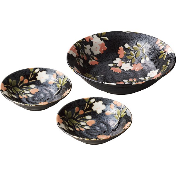 御祝.お返し,引出物,記念品は:宇野千代　花和み　香物鉢揃 272504