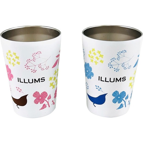 御祝.お返し,引出物,記念品は:イルムス　ペアサーモタンブラーセット 53311