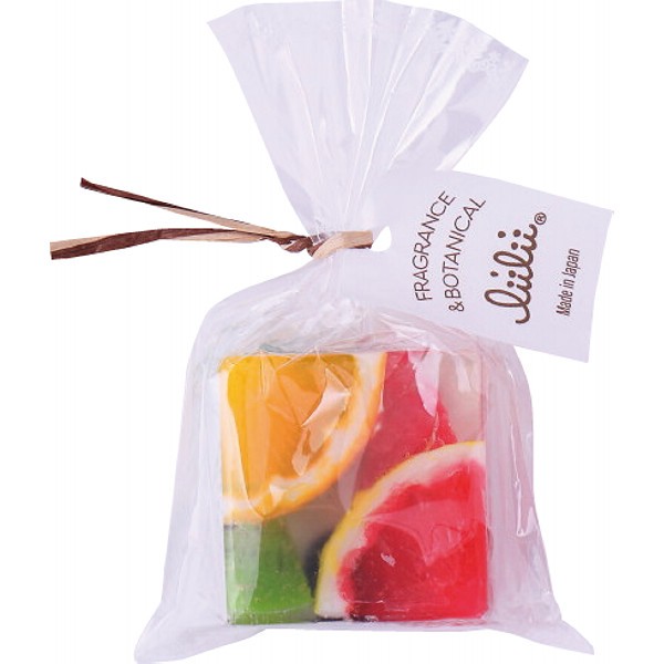 御祝.お返し,引出物,記念品は:プチリィリィソープ フルーツミックス PL01