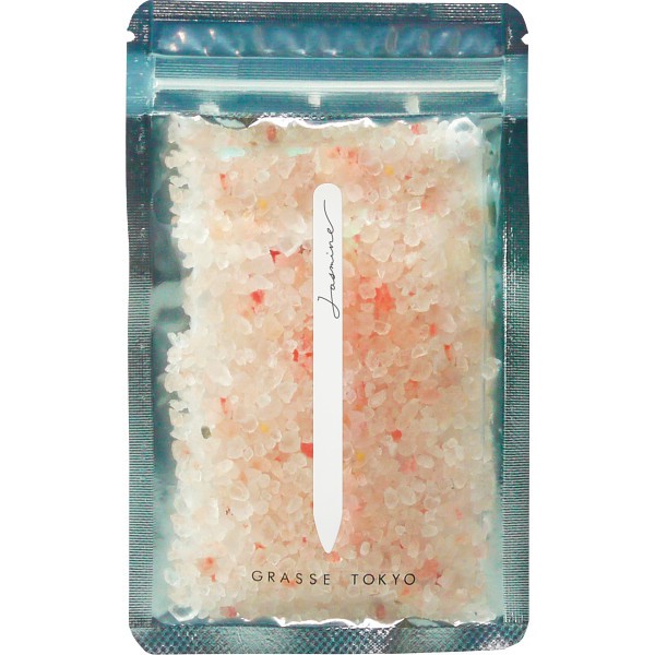 御祝.お返し,引出物,記念品は:グラーストウキョウ　フレグランスソルト（浴用）６０ｇ ジャスミン gtbs-003