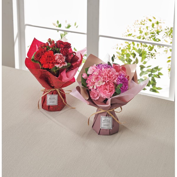 御祝.お返し,引出物,記念品は:スタンディングブーケ レッド 1685607