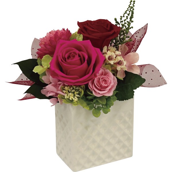 御祝.お返し,引出物,記念品は:ブリリアント（プリザーブドフラワー） ピンク bc-13572-P