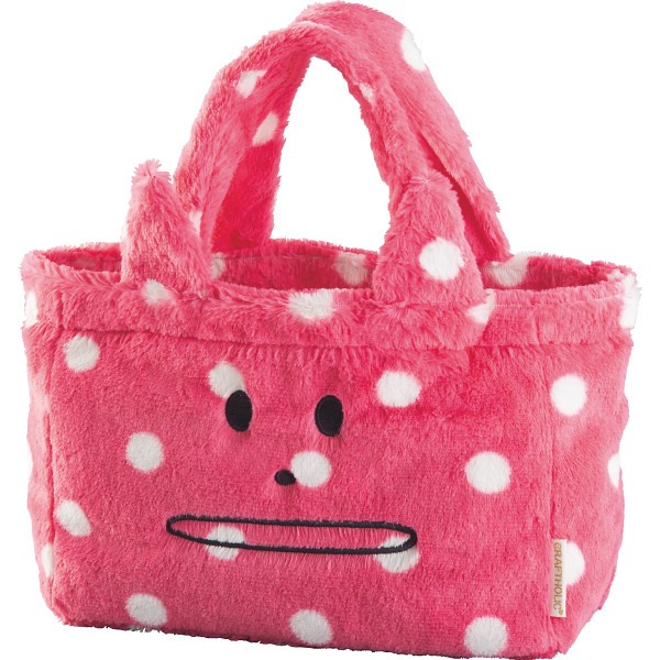 御祝.お返し,引出物,記念品は:クラフトホリック　ピロークッション＆フェイスバッグ（コラット） コラット（ドット） 1479435