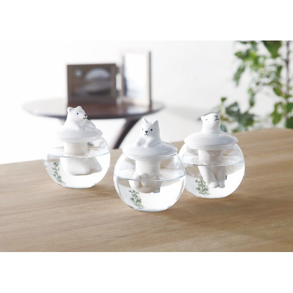 御祝.お返し,引出物,記念品は:ドーム型加湿器　アニマル ネコ SAN3011-2