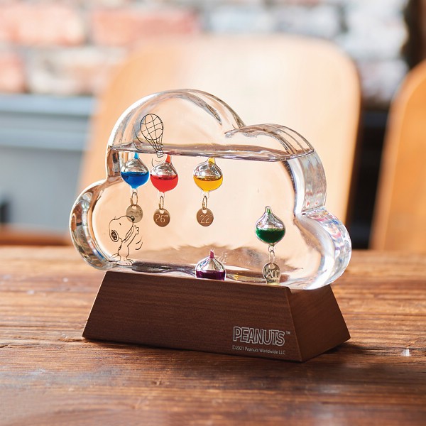 御祝.お返し,引出物,記念品は:スヌーピー　ガラスフロート温度計クラウド 151-333211 2025