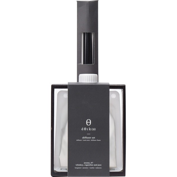 御祝.お返し,引出物,記念品は:エシカディフューザー　ブラック ウィスキーシガレットアンドジャズ ONE-07WJ