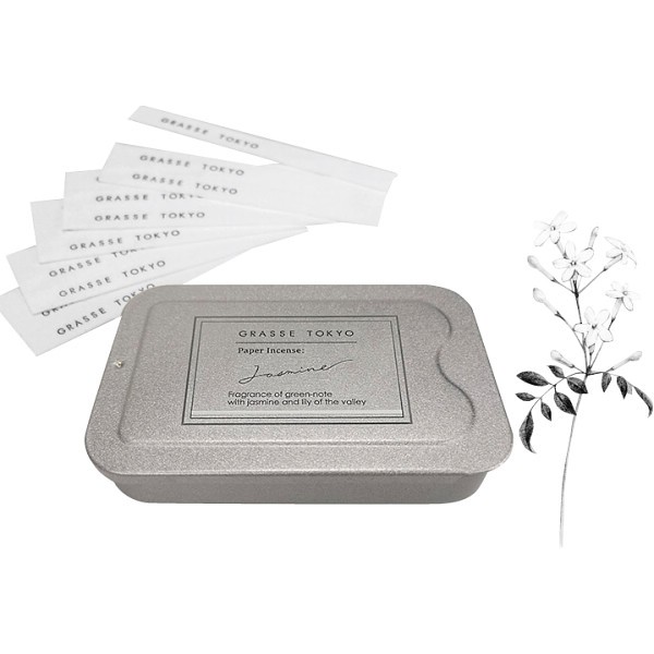 御祝.お返し,引出物,記念品は:グラーストウキョウ　ペーパーインセンス ジャスミン gtpi-003
