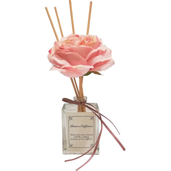 御祝.お返し,引出物,記念品は:オールドローズディフューザー ピンク 666071