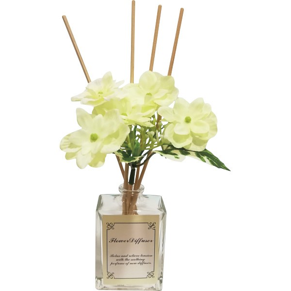 御祝.お返し,引出物,記念品は:ハイドランジアディフューザー イエロー 666087