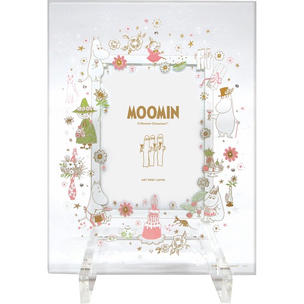 御祝.お返し,引出物,記念品は:ムーミン　グラスフレーム パーティー 1000110443