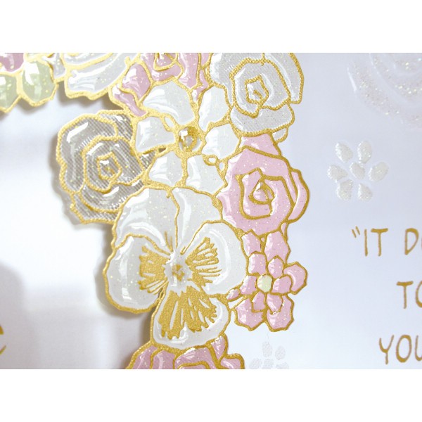 御祝.お返し,引出物,記念品は:スヌーピー　グラスフレーム フラワー 1000102489