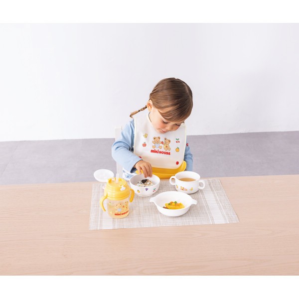 御祝.お返し,引出物,記念品は:ミキハウス　テーブルウェアセット 46-7155-688