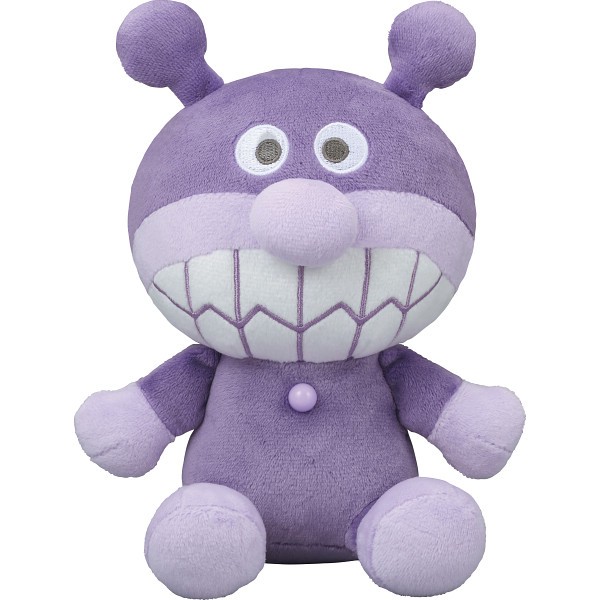 御祝.お返し,引出物,記念品は:ふんわりカラーぬいぐるみ ばいきんまん 822858