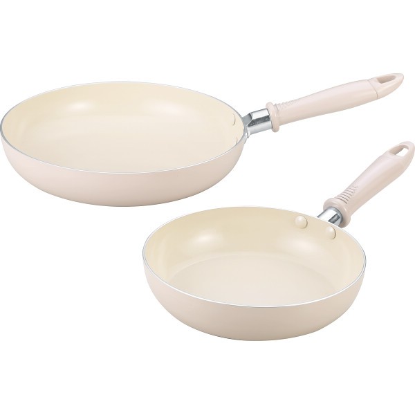 御祝.お返し,引出物,記念品は:マジクック　セラミック加工　ＩＨ対応フライパン２点セット KKW-03