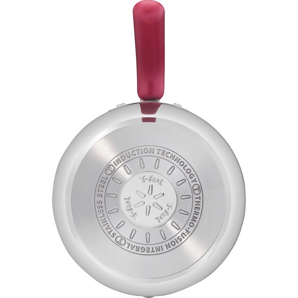 御祝.お返し,引出物,記念品は:ティファール　オプティスペース　ＩＨステンレスマルチポット（１６ｃｍ） ルージュ G74783