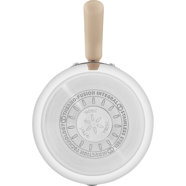 御祝.お返し,引出物,記念品は:ティファール　オプティスペース　ＩＨステンレスマルチポット（１６ｃｍ） ラテ G75183