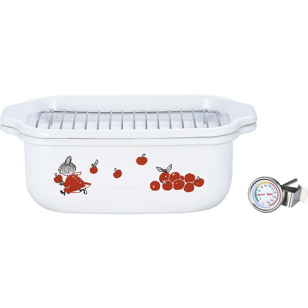 御祝.お返し,引出物,記念品は:リトルミイ　ちいさなごちそう　角型天ぷら鍋 SHMTTPｰ20K.W