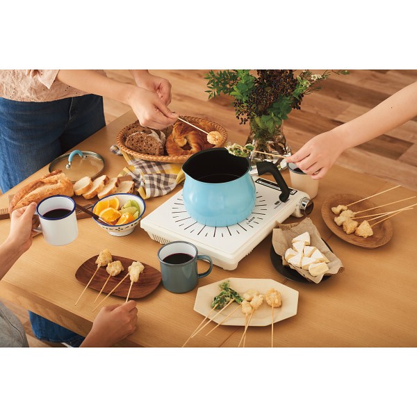 御祝.お返し,引出物,記念品は:トゥーメイ　ＩＨ対応マルチポット（Ｍ） ライトブルー SRAｰ9472