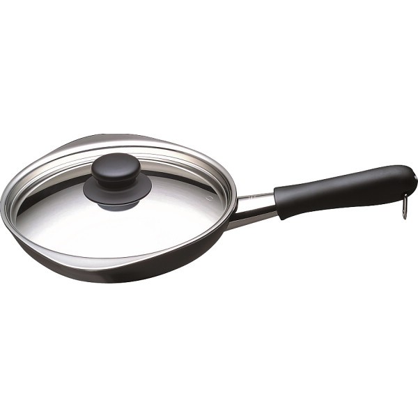 御祝.お返し,引出物,記念品は:柳宗理　マグマプレートフライパン（１８ｃｍ）蓋付 60002