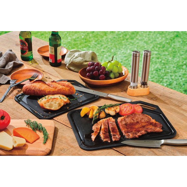 御祝.お返し,引出物,記念品は:ケヴンハウン　ウッドファイバーカッティングボード ブラック KDS4501