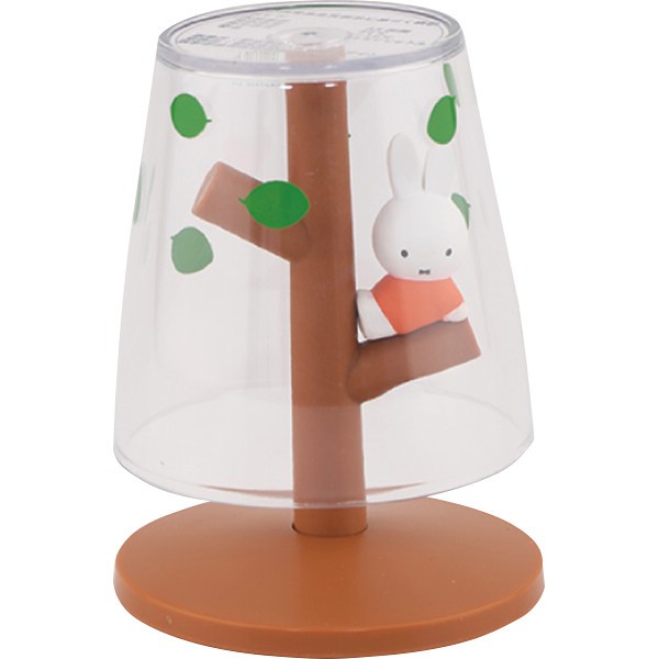 御祝.お返し,引出物,記念品は:ミニうがいコップ＆スタンド おすわりミッフィー MF-8285