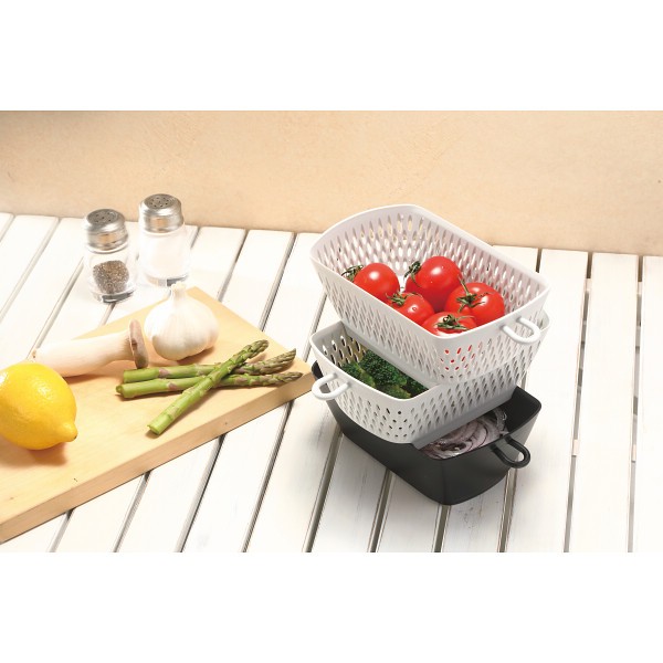 御祝.お返し,引出物,記念品は:角型チリトリザルボウル　フタ付　４点セット CZBS-04