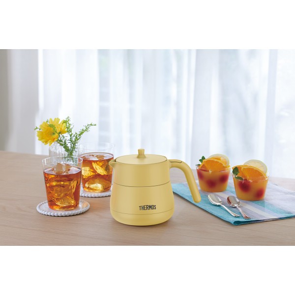 御祝.お返し,引出物,記念品は:サーモス　ティーポット（４５０ｍｌ） ベージュ TTE-450BE