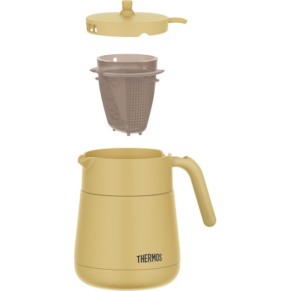 御祝.お返し,引出物,記念品は:サーモス　ティーポット（７００ｍｌ） ベージュ TTE-700BE