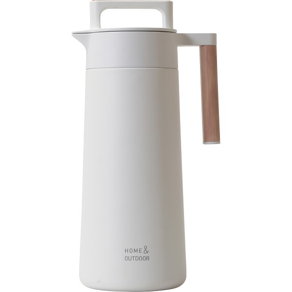 御祝.お返し,引出物,記念品は:外でも使える全真空テーブルポット（１．１ｌ） ホワイト HC-12