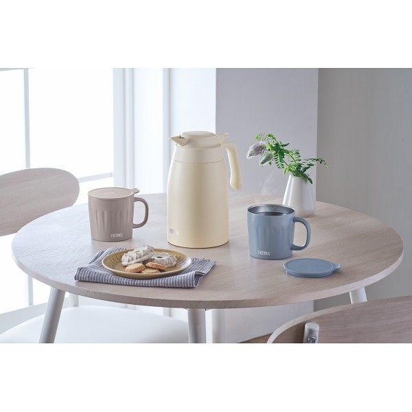 御祝.お返し,引出物,記念品は:サーモス　ステンレスポット（１．５ｌ） アイボリー TTG-1500 IV