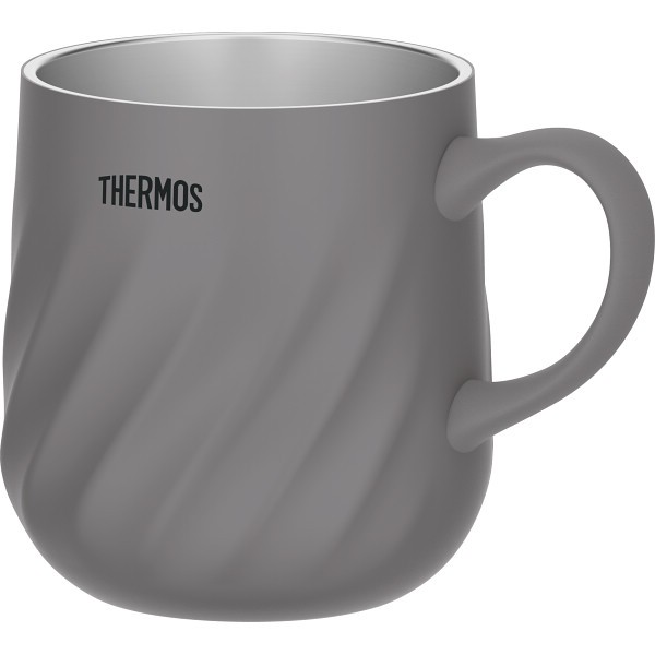 御祝.お返し,引出物,記念品は:サーモス　真空断熱マグカップ ダークグレー JTDｰ350DGY