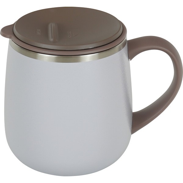 御祝.お返し,引出物,記念品は:フォルテック　オフィスマグ（３５０ｍｌ） アイボリー RH-1677