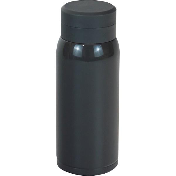 御祝.お返し,引出物,記念品は:モテコ　スクリュー栓マグボトル（３５０ｍｌ） ブラック RH-1818